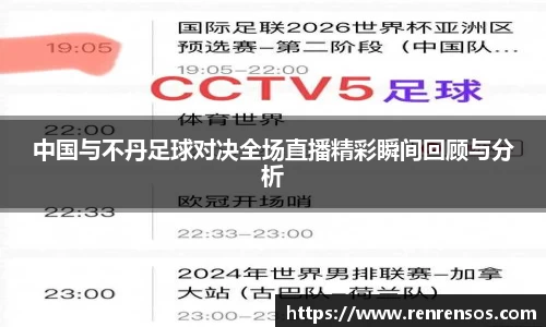 中国与不丹足球对决全场直播精彩瞬间回顾与分析